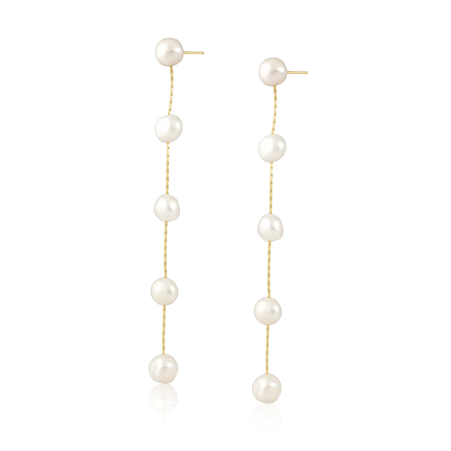 Earrings- Sahira Design Valentina Pearl Drop Earrings