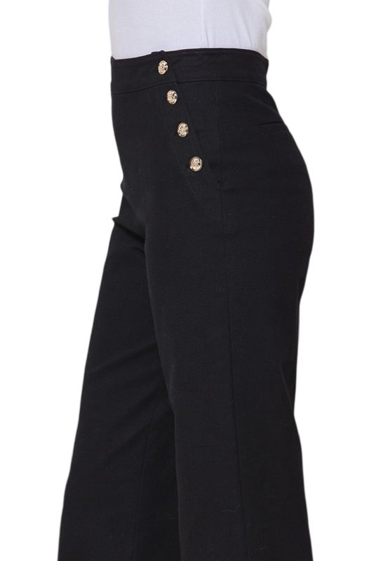 Apparel- Able Side Button Trousers