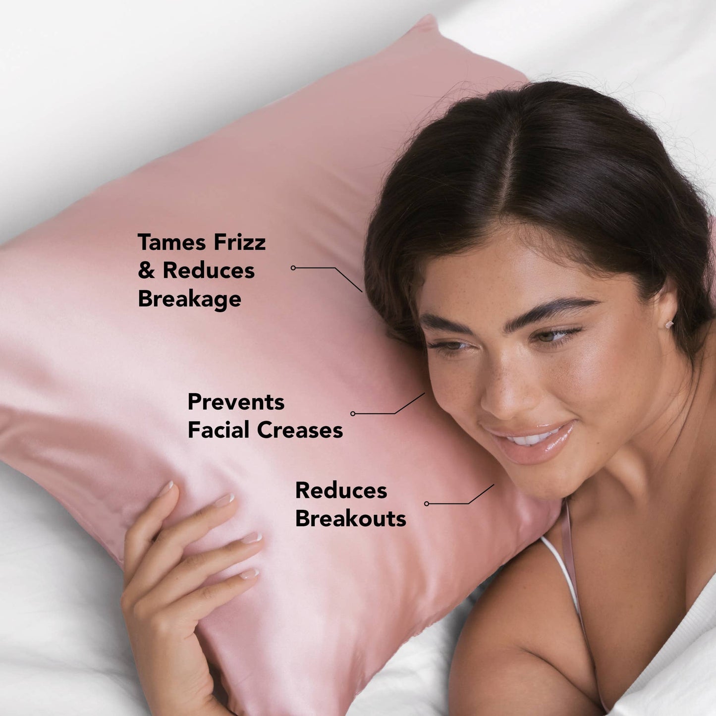 Sleep- Kitsch Satin Standard Pillowcase