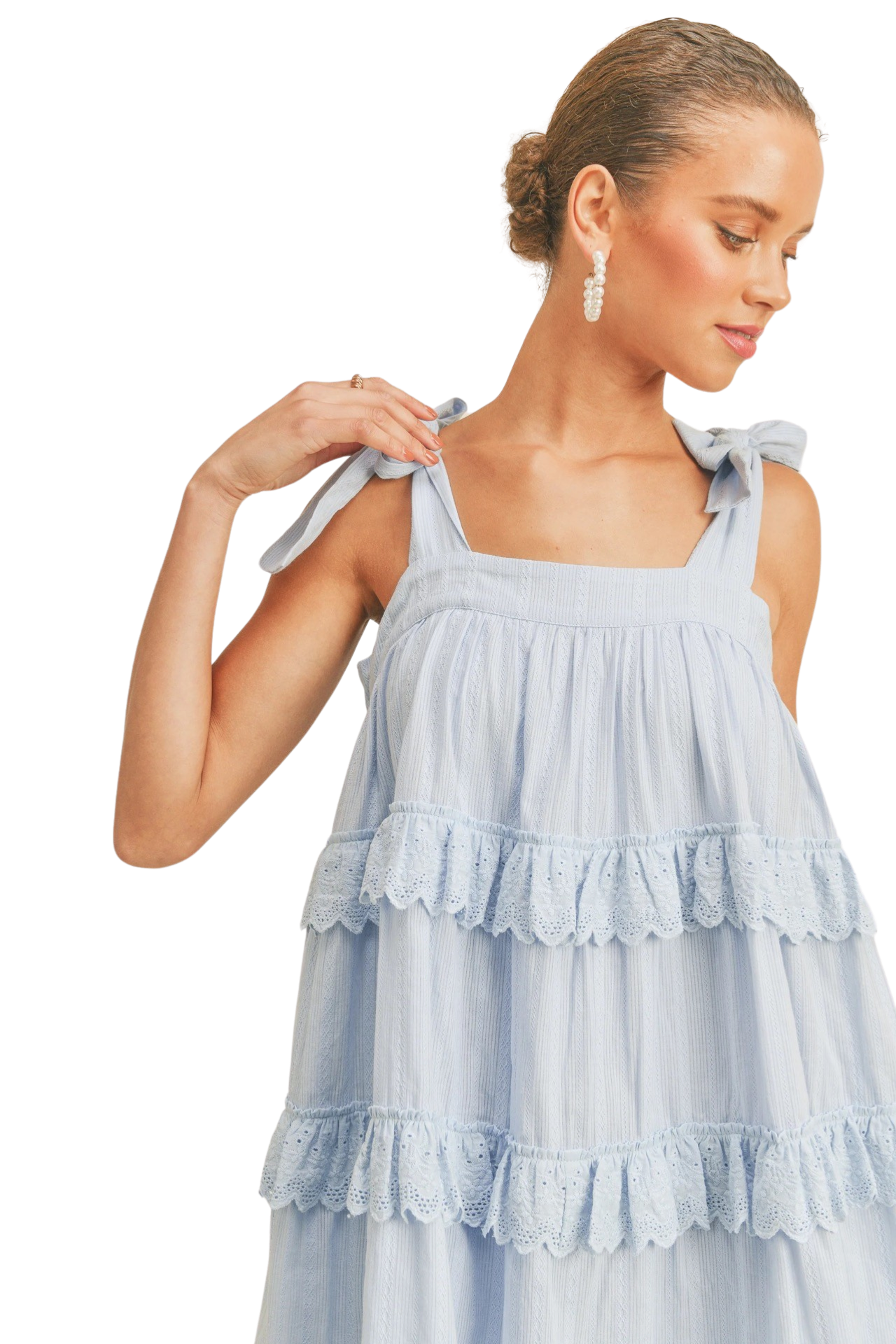 Apparel- Reset By Jane Kenzie Babydoll Mini Dress