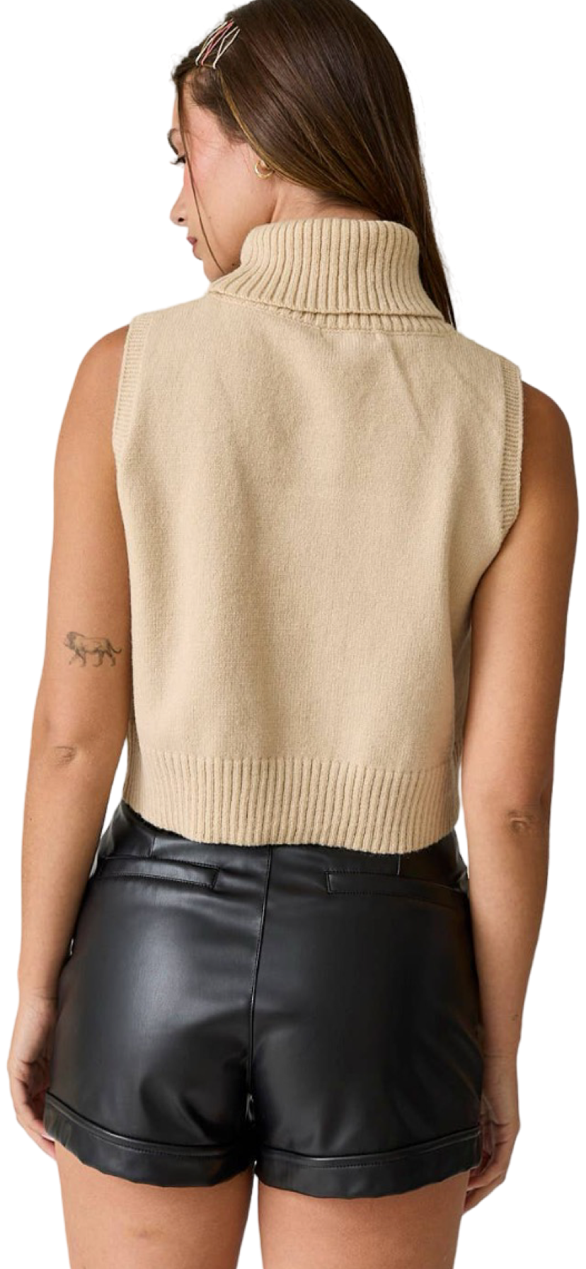 Apparel- Papermoon Alice Turtle Neck Knit Top