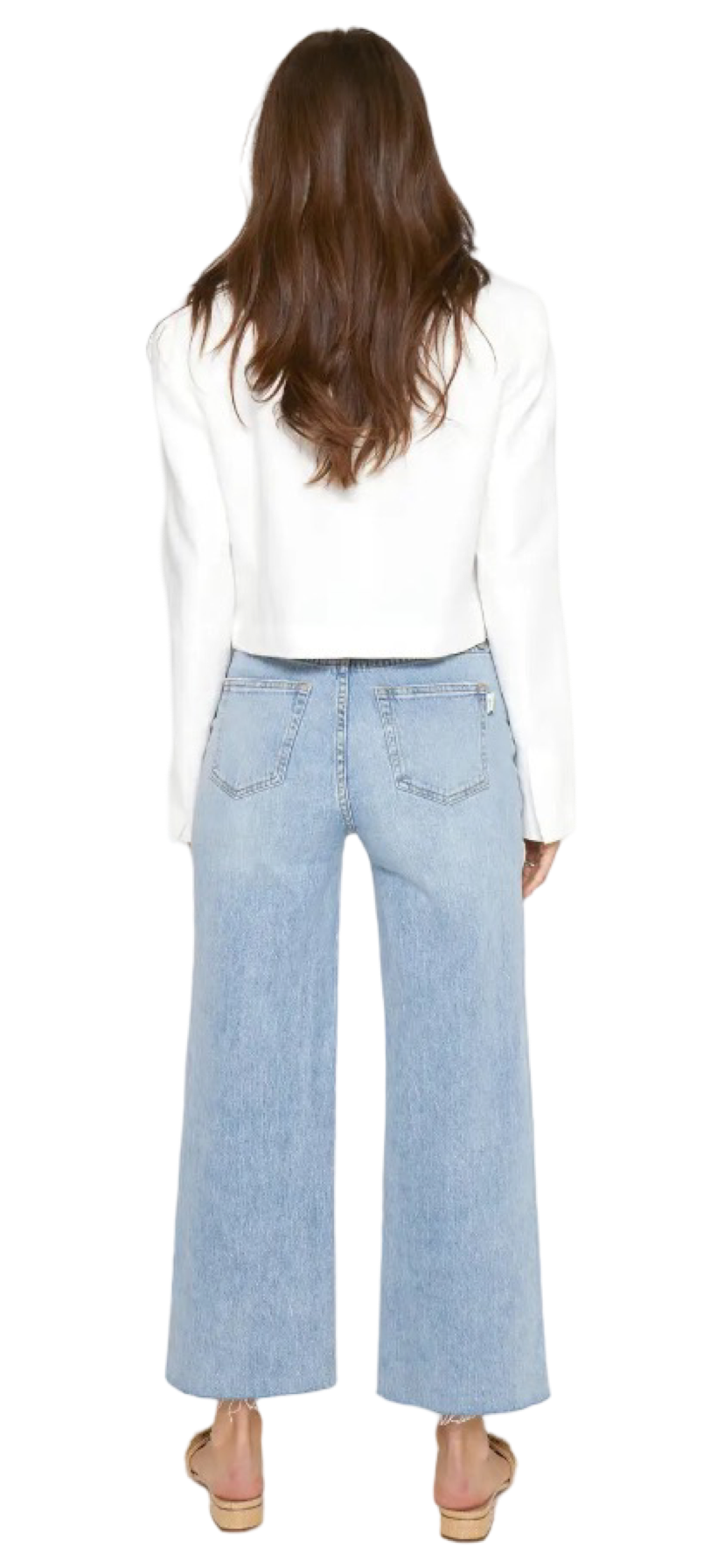 Apparel- Oliver Logan Aberdeen Cropped High Rise Jean