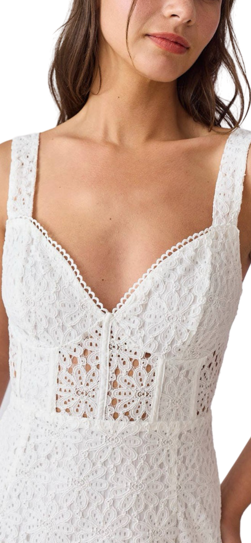 Apparel- Papermoon Kinsley Lace Corset Mini Sleeveless Dress