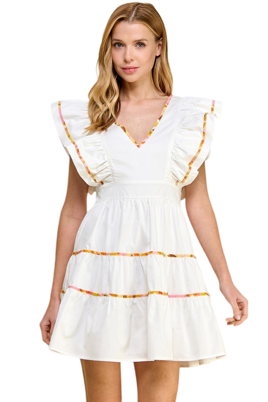 Apparel- TCEC Tiered Ruffle Dress