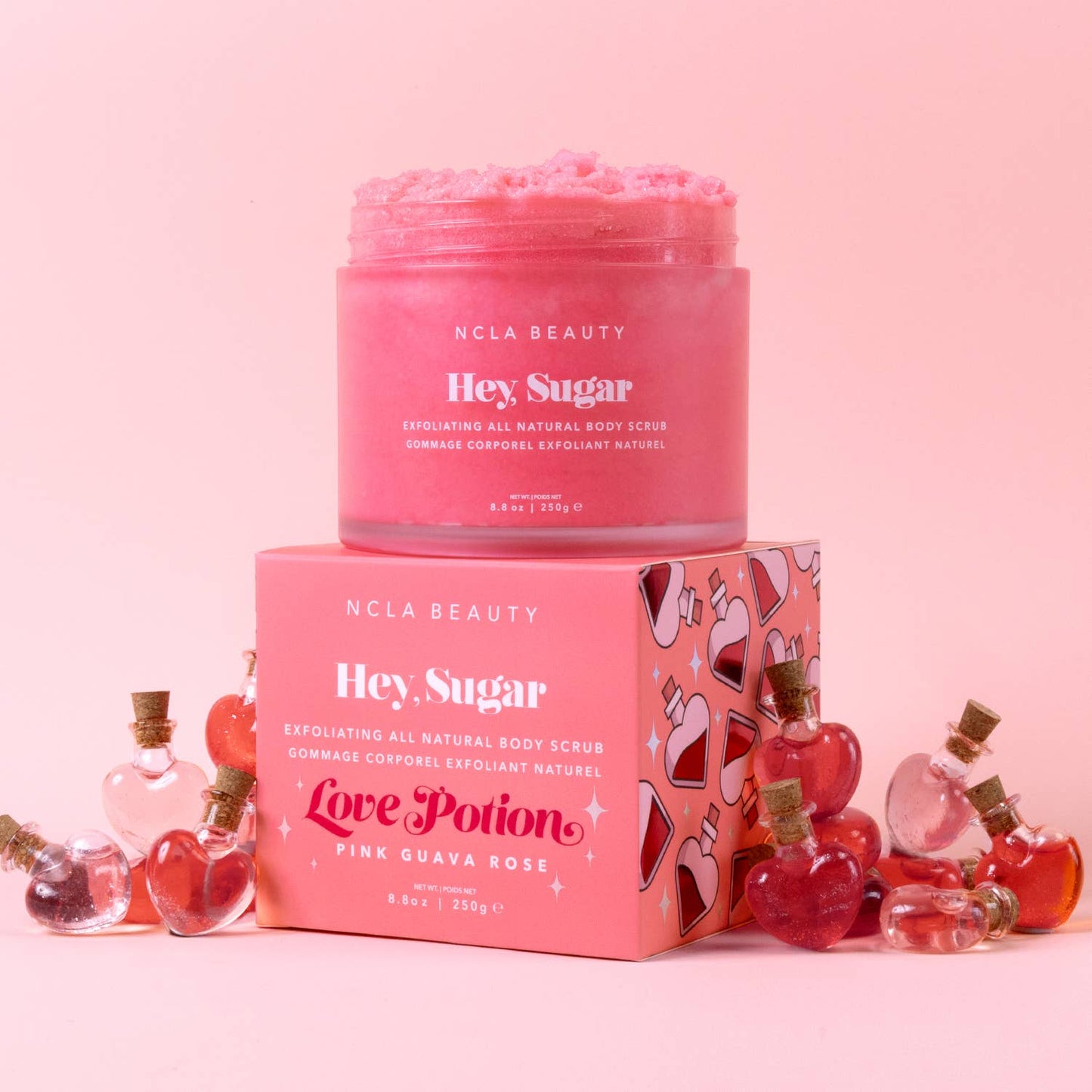 Face- NCLA Beauty Hey Sugar Love Potion Body Scrub - Valentine's Day