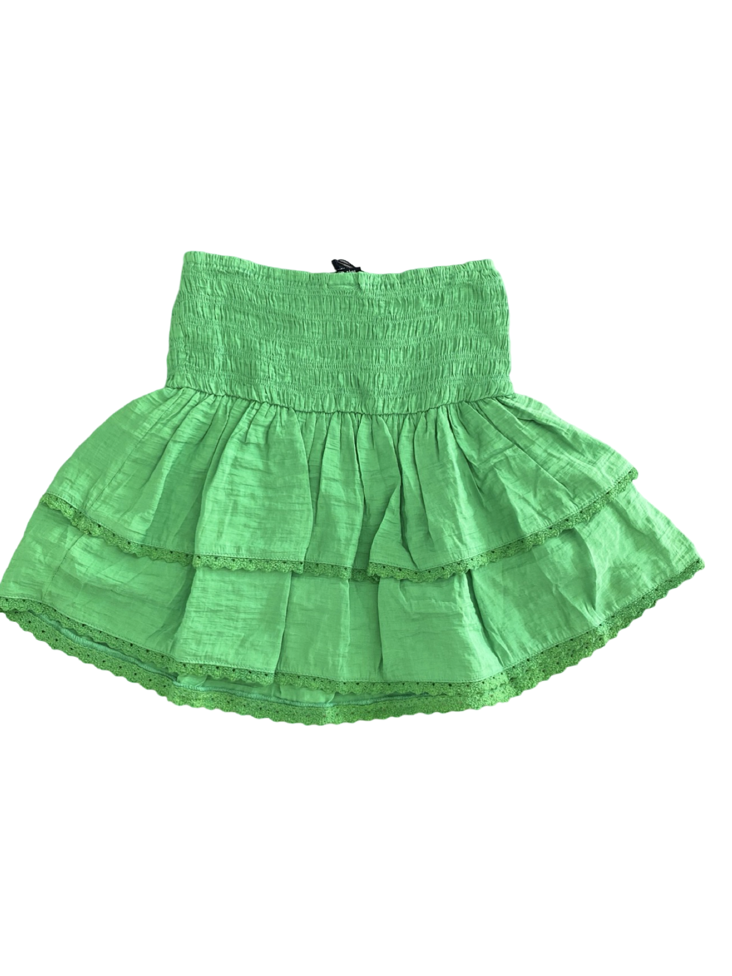 Girls- Little Olin Lace Ruffle Mini Skirt