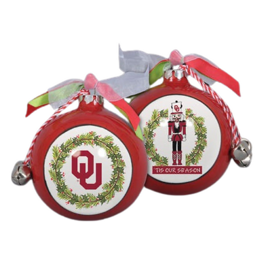 Ornaments- Magnolia Lane OU Nutcracker Ornament