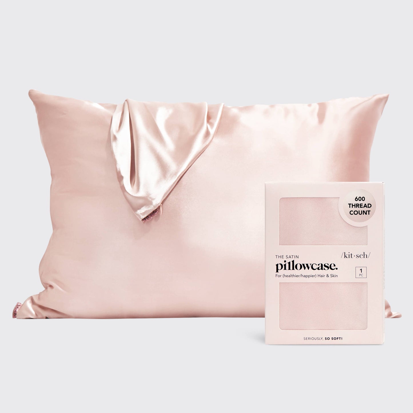 Sleep- Kitsch Satin Standard Pillowcase