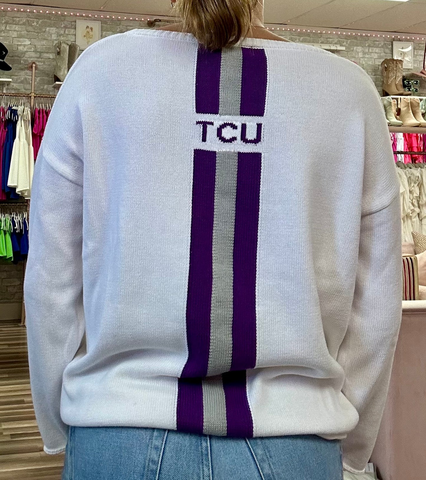 Apparel- Game Day Collegiate Custom Sweaters