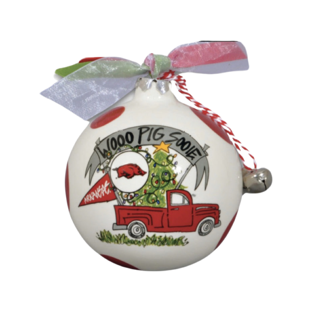 Ornaments- Magnolia Lane Arkansas Truck Ornament