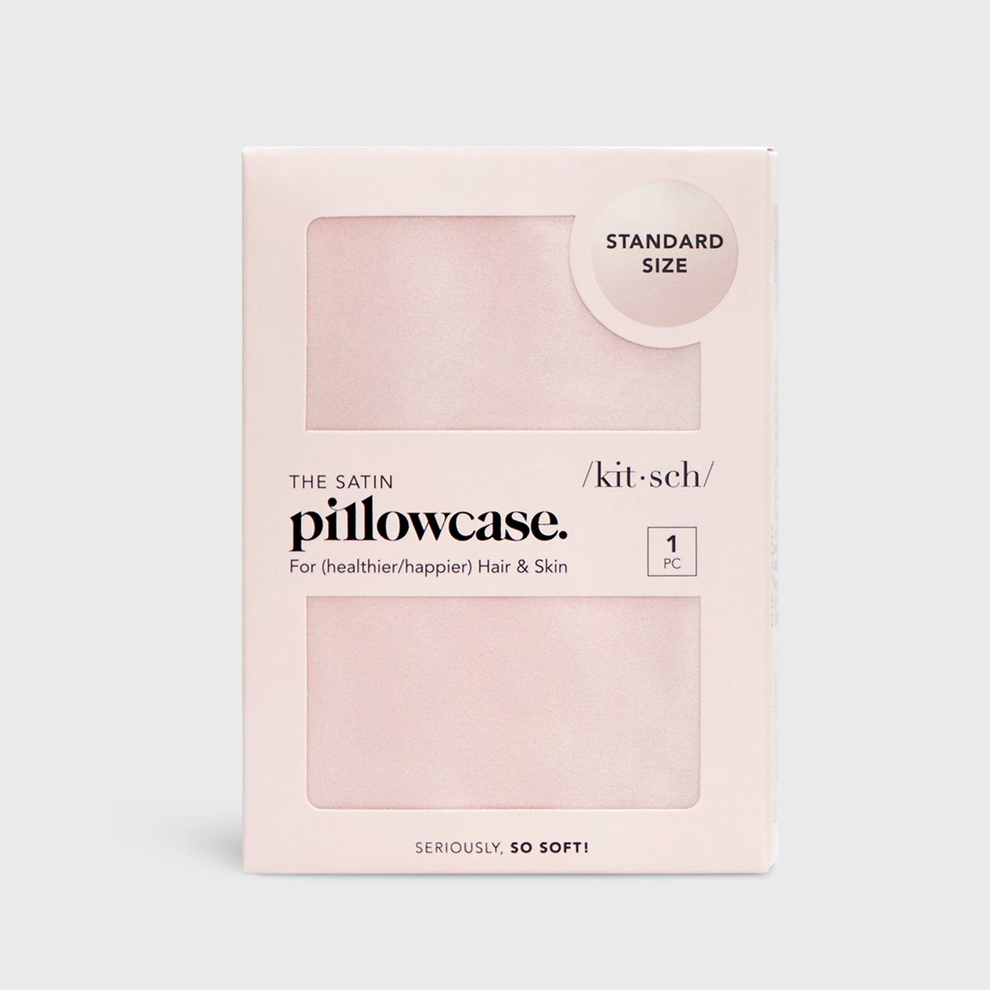 Sleep- Kitsch Satin Standard Pillowcase