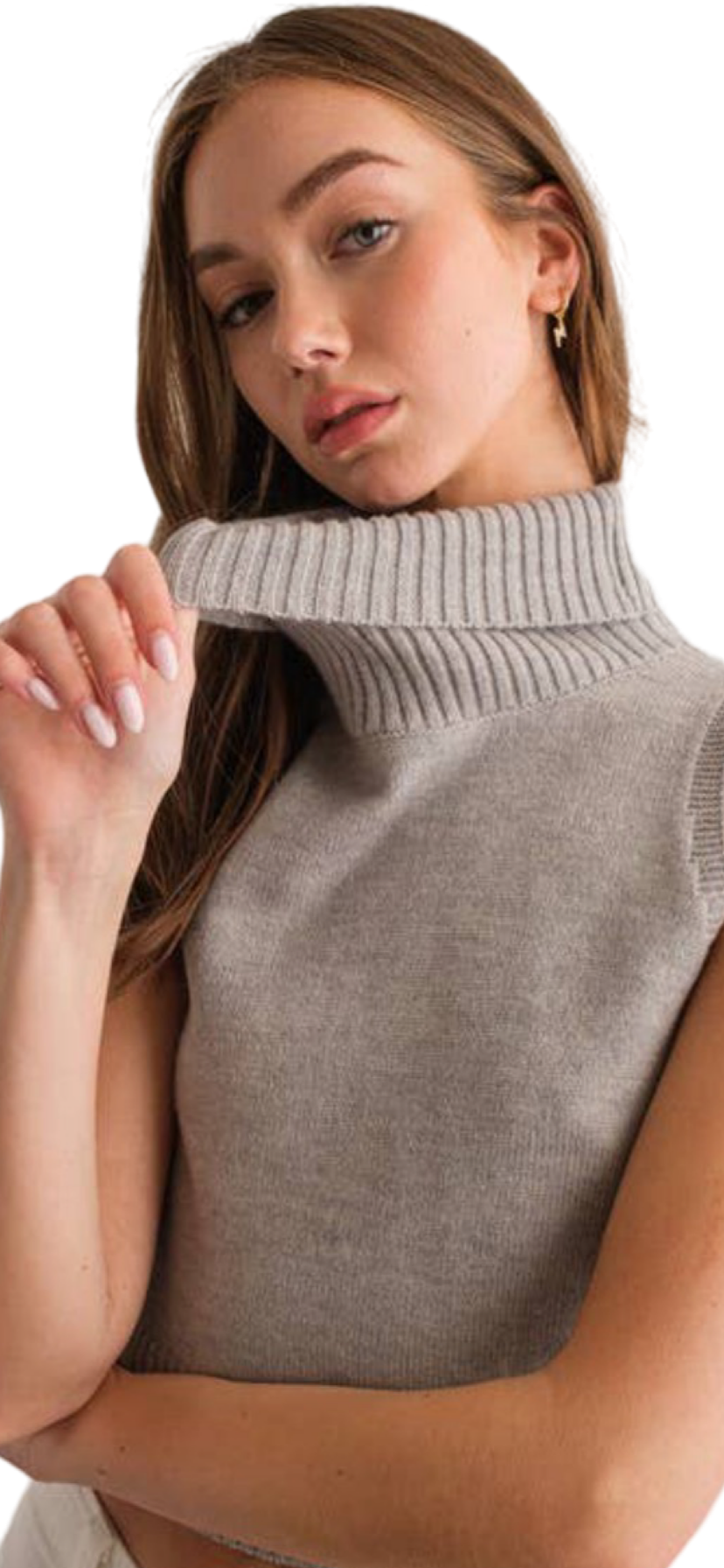 Apparel- Papermoon Alice Turtle Neck Knit Top