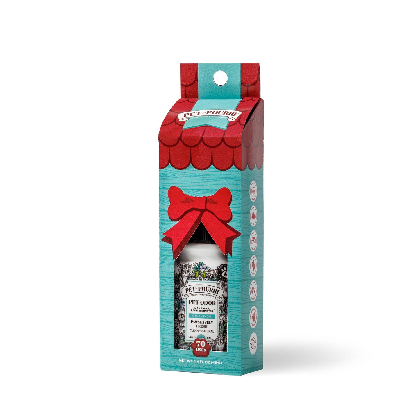 Home- Poo Pourri Holiday Pet~Pourri Pawsitively Fresh Odor Refresher 1.4oz