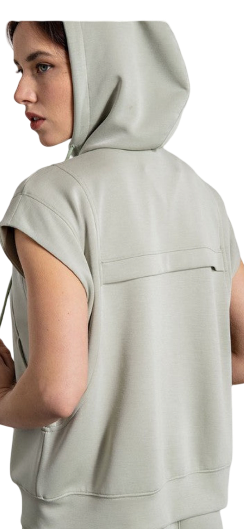 Apparel- Rae Mode Sleeveless Hoodie Vest