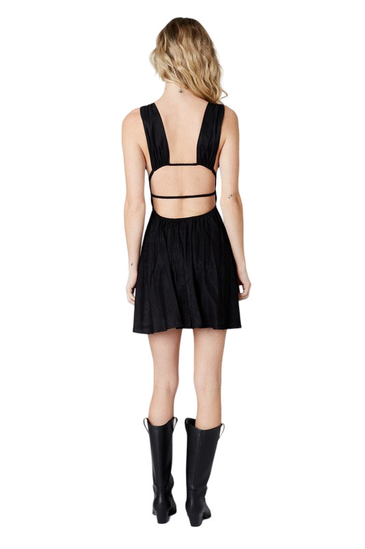 Apparel- CCLA Open Back Mini Dress