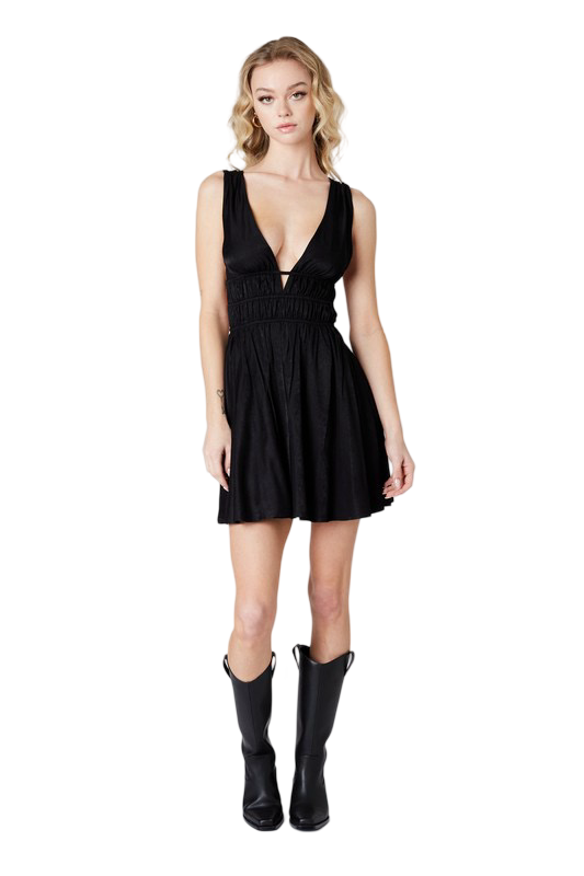 Apparel- CCLA Open Back Mini Dress