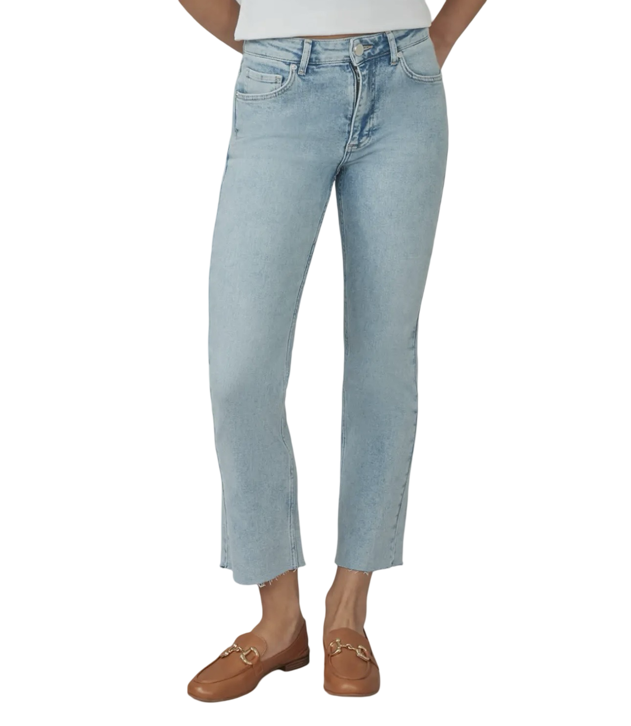 Apparel- Lola Jeans Denver High Rise Straight Jeans CB