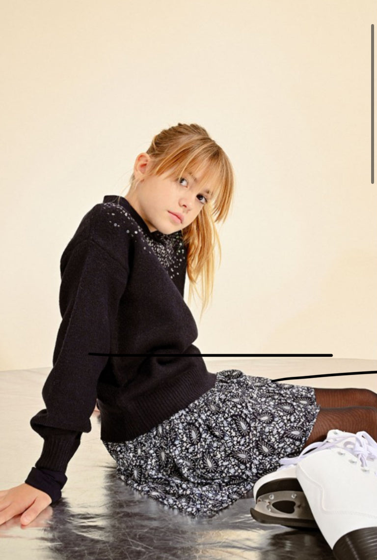 Girls-Mini Molly Bracken Patterned Woven Skirt