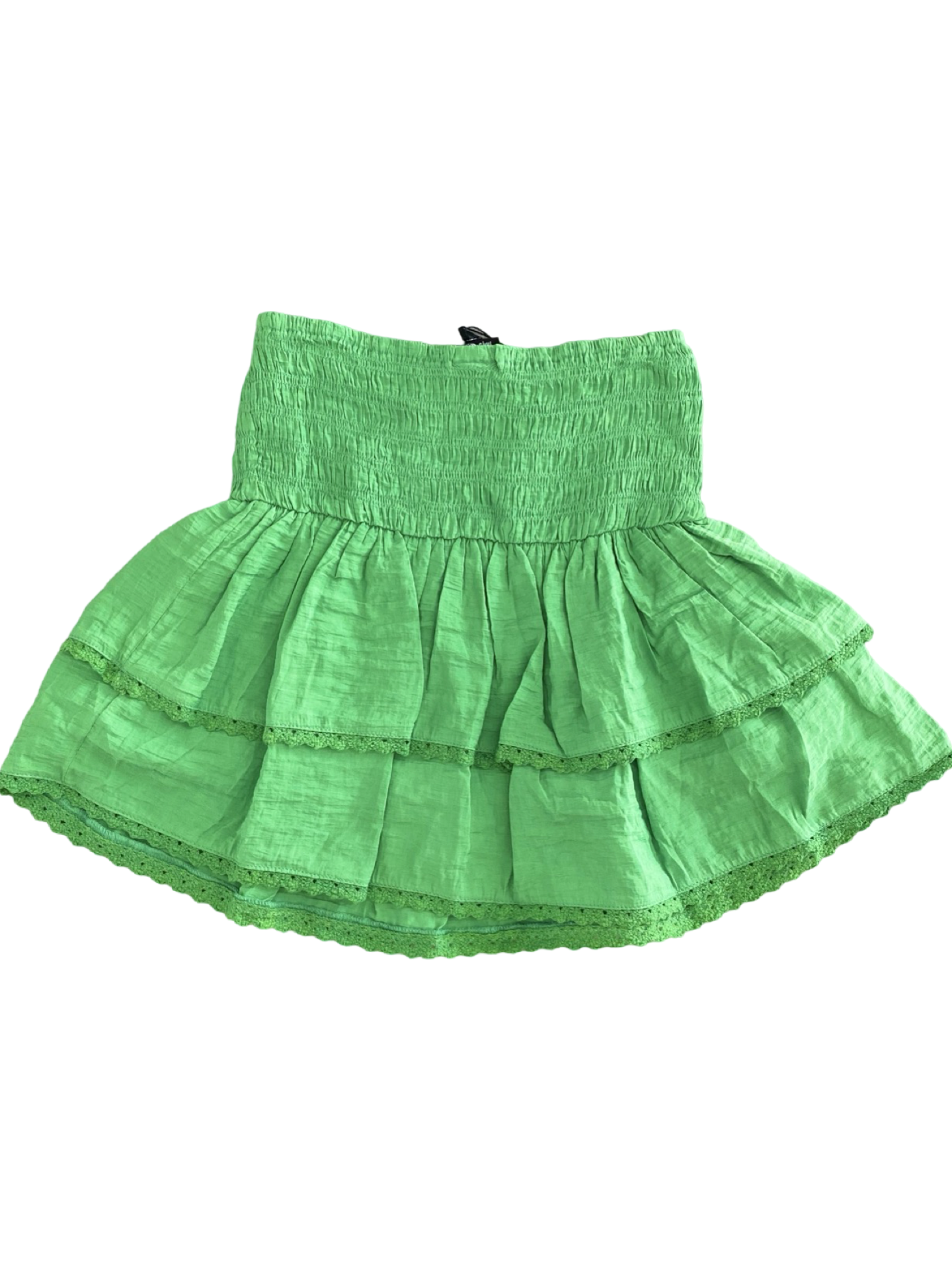 Girls- Little Olin Lace Ruffle Mini Skirt