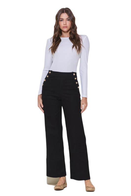 Apparel- Able Side Button Trousers