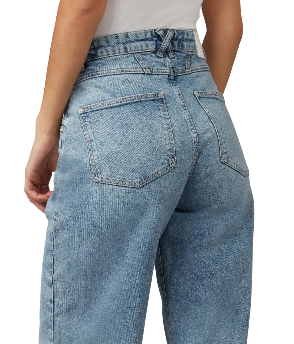 Apparel- Lola MILAN High Rise Wide Leg Jeans 31" Inseam