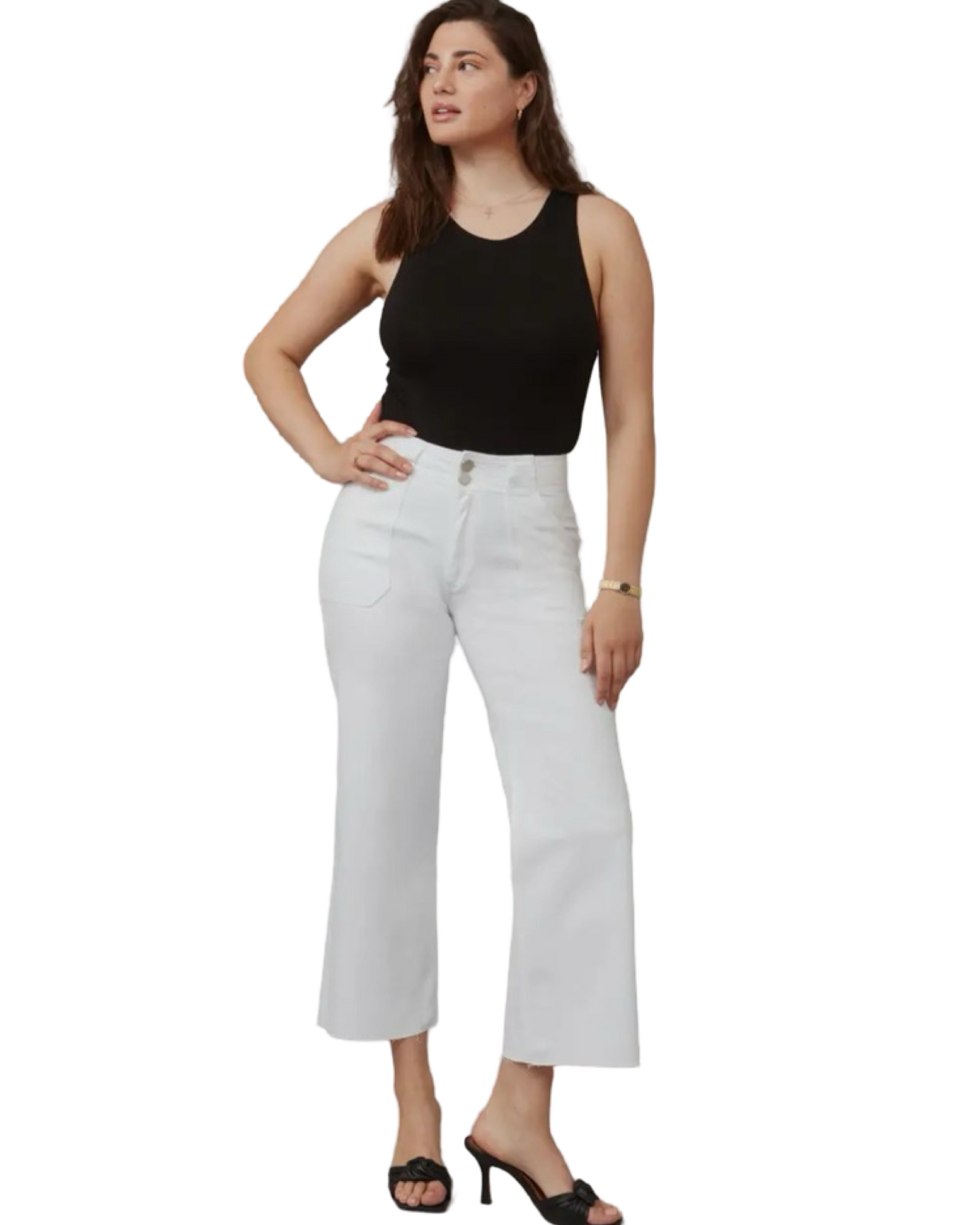 Apparel- Lola COLETTE High Rise Wide Leg Jeans