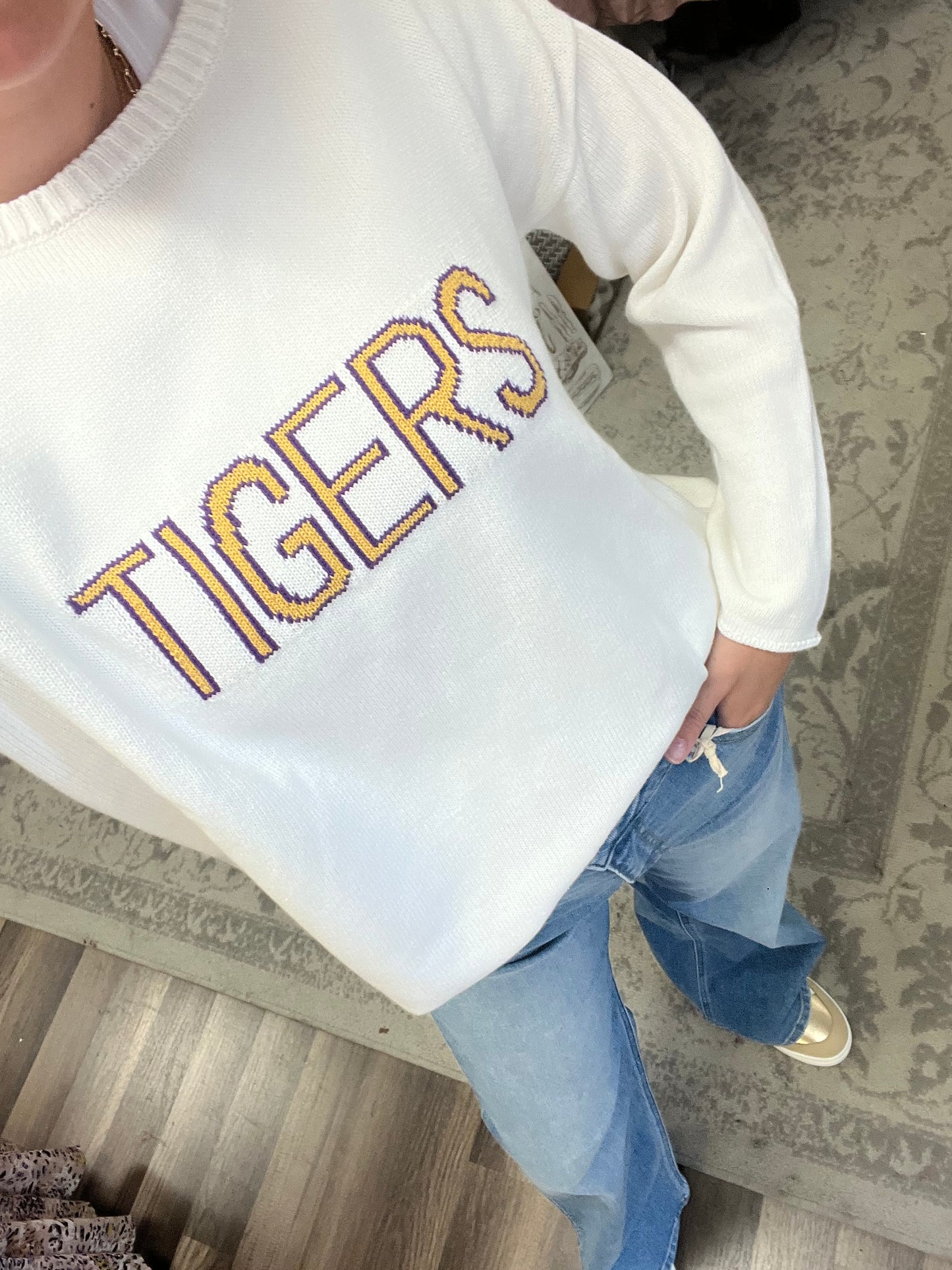 Apparel- Game Day Collegiate Custom Sweaters