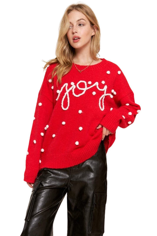 Apparel- And The Why Joy Pullover Sweater