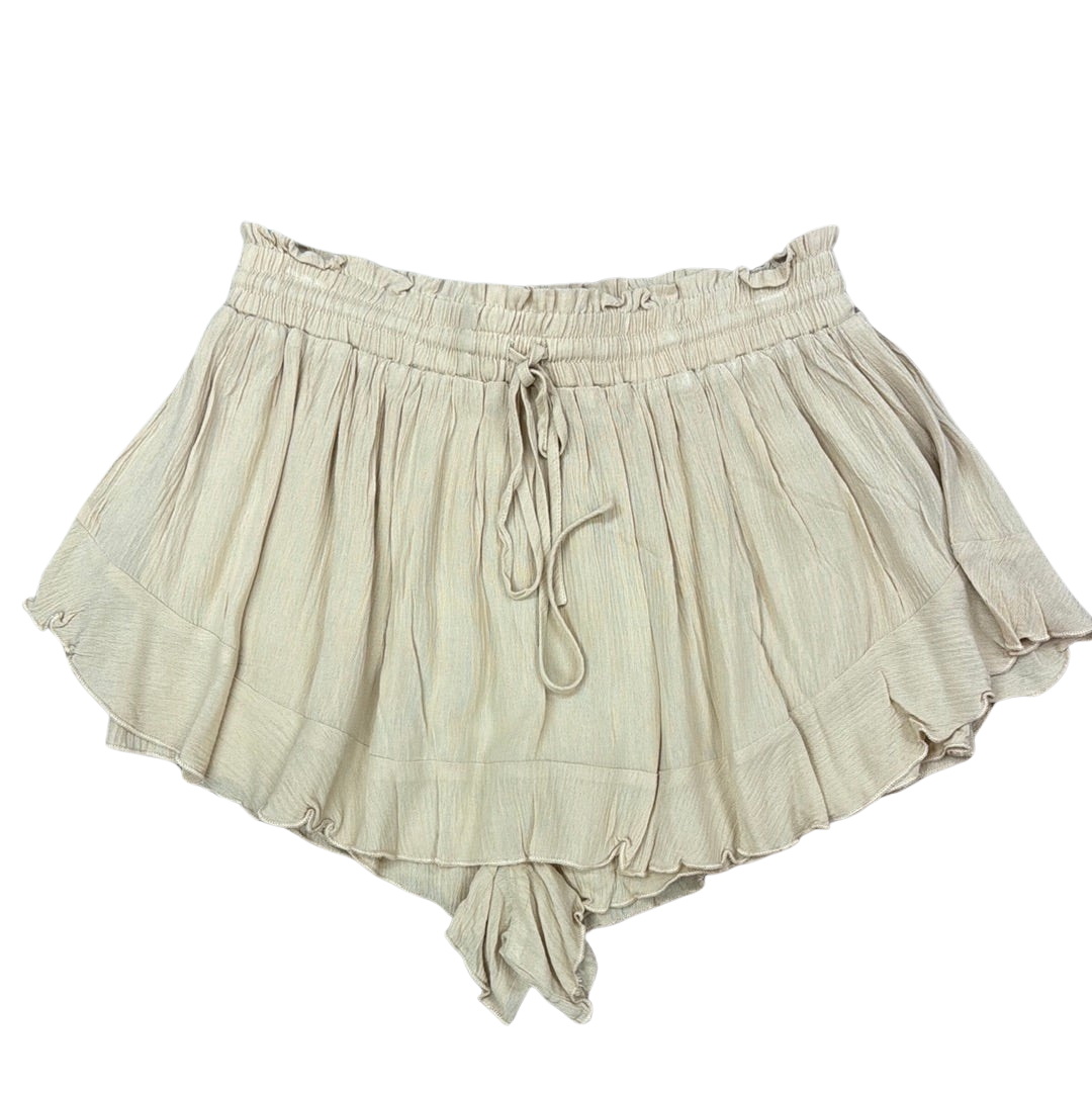 Apparel- Fanco Pleated Cozy Shorts