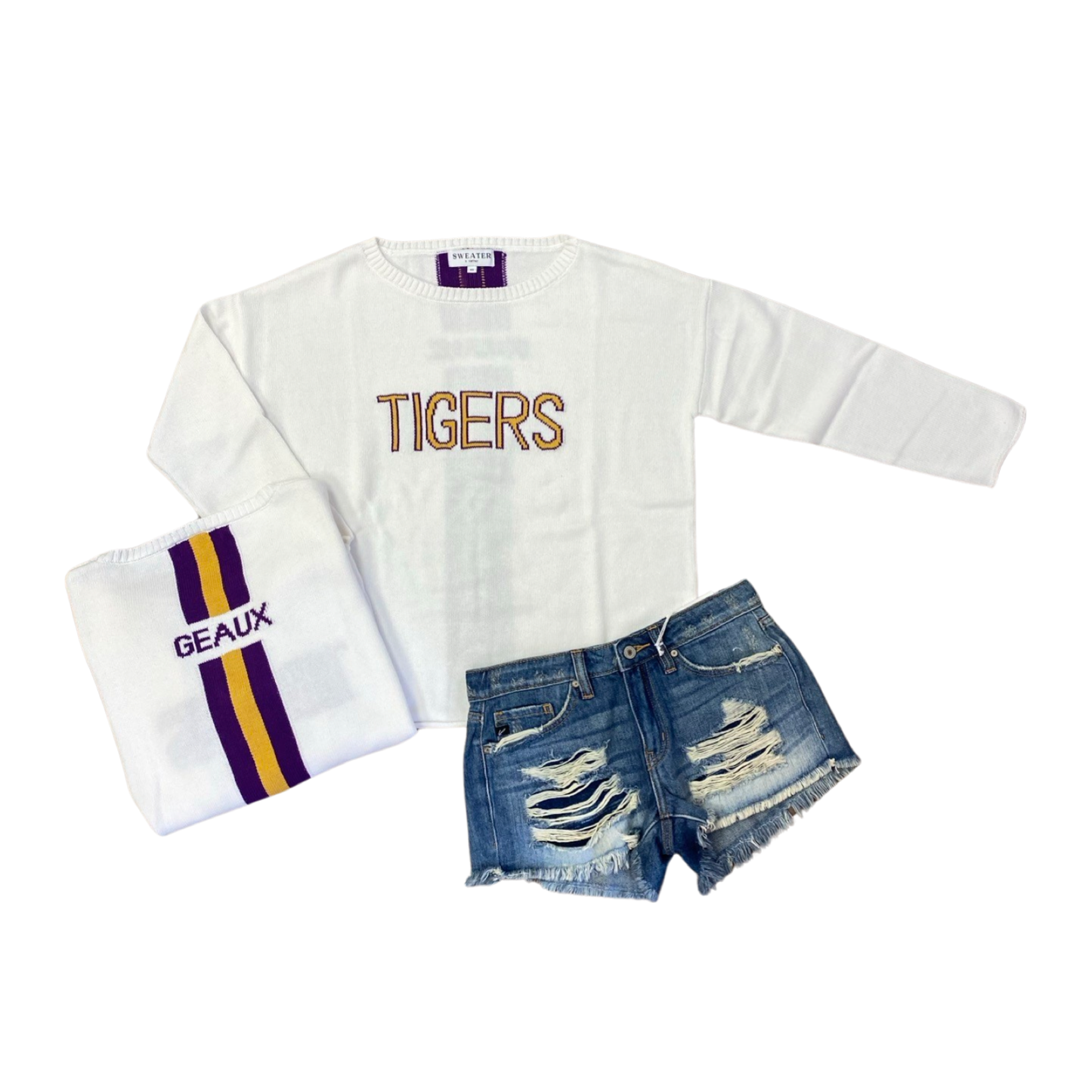 Apparel- Game Day Collegiate Custom Sweaters