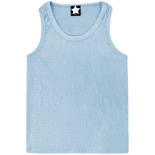 Apparel- PixieLane Smocked Jersey Back Tank