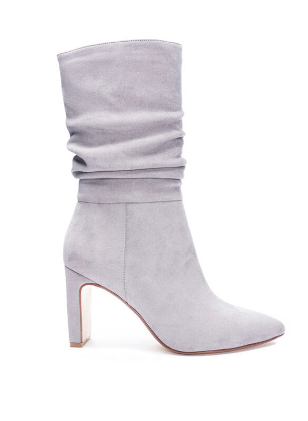 Boots- Chinese Laundry Kipper Bootie Gray