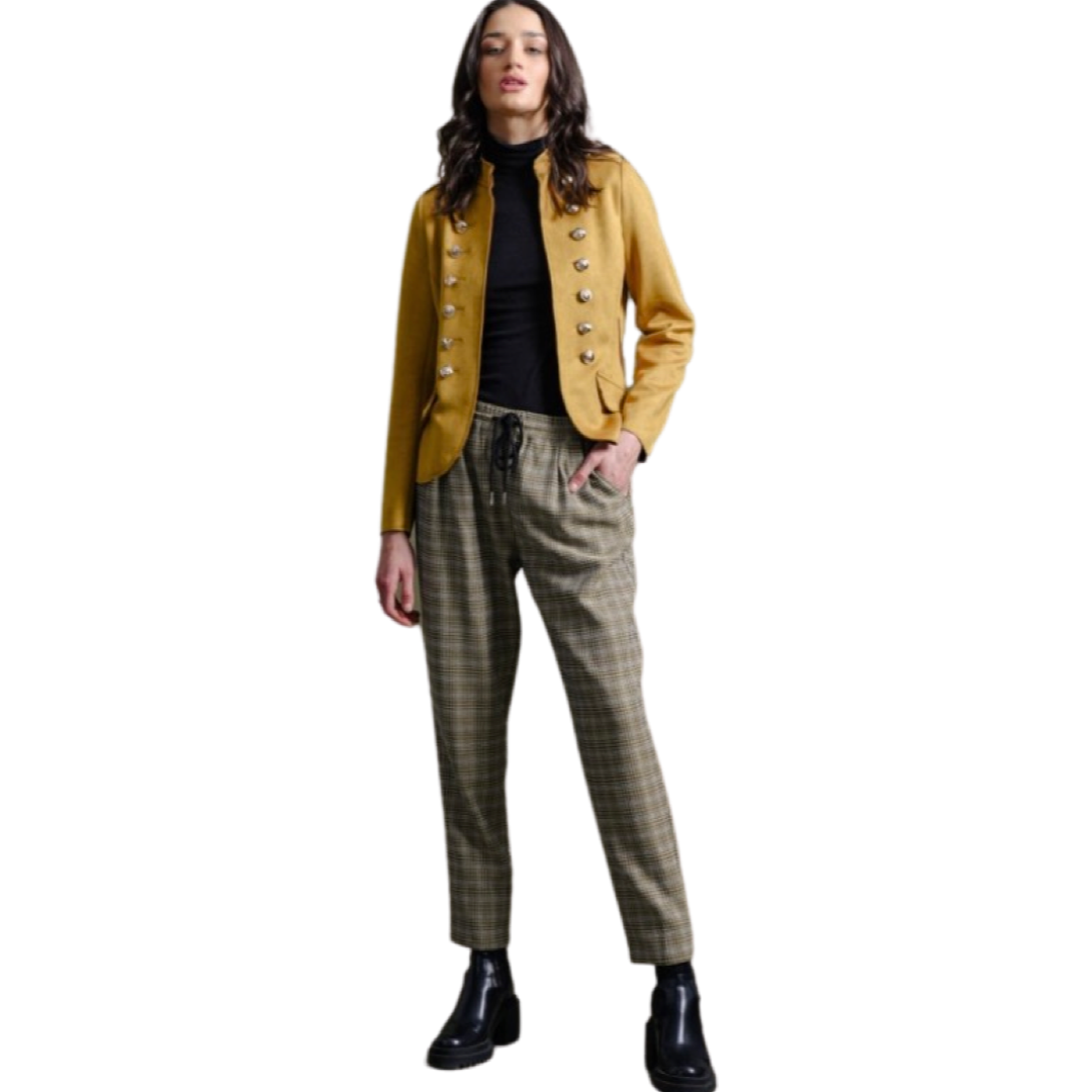 Apparel- Molly Bracken Officers Slim Fitted Jacket