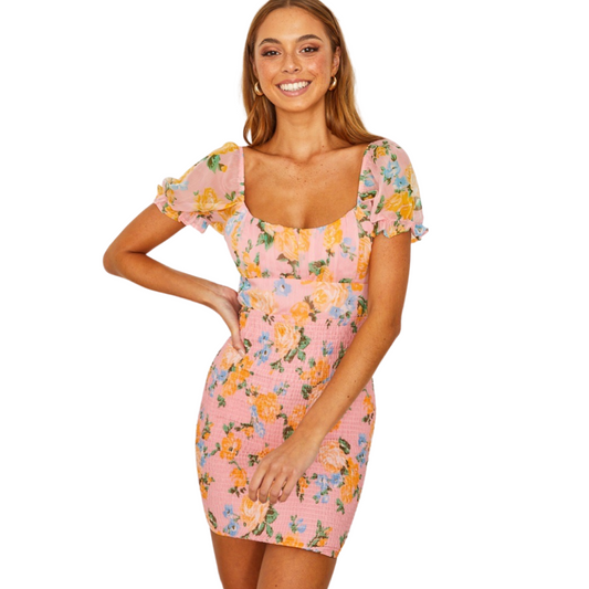 Apparel- One and Only Collective Floral Empire Waist Dress