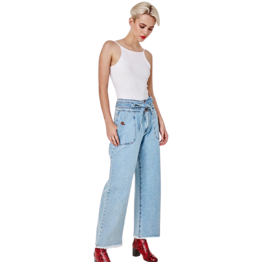 Apparel- Lola Jeans Reese High-Rise Wide Leg Jeans