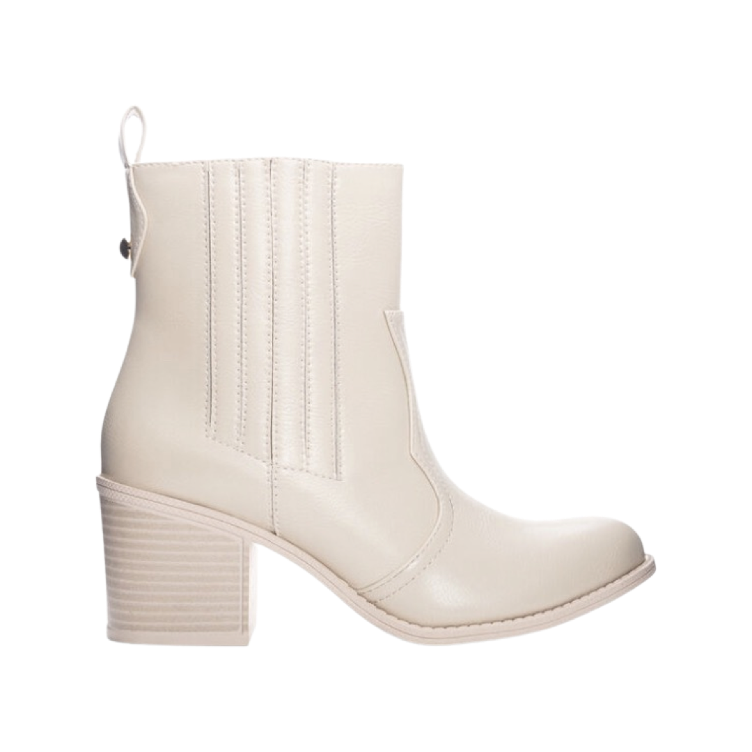 Boots- Chinese Laundry U See Dress Bootie Cream