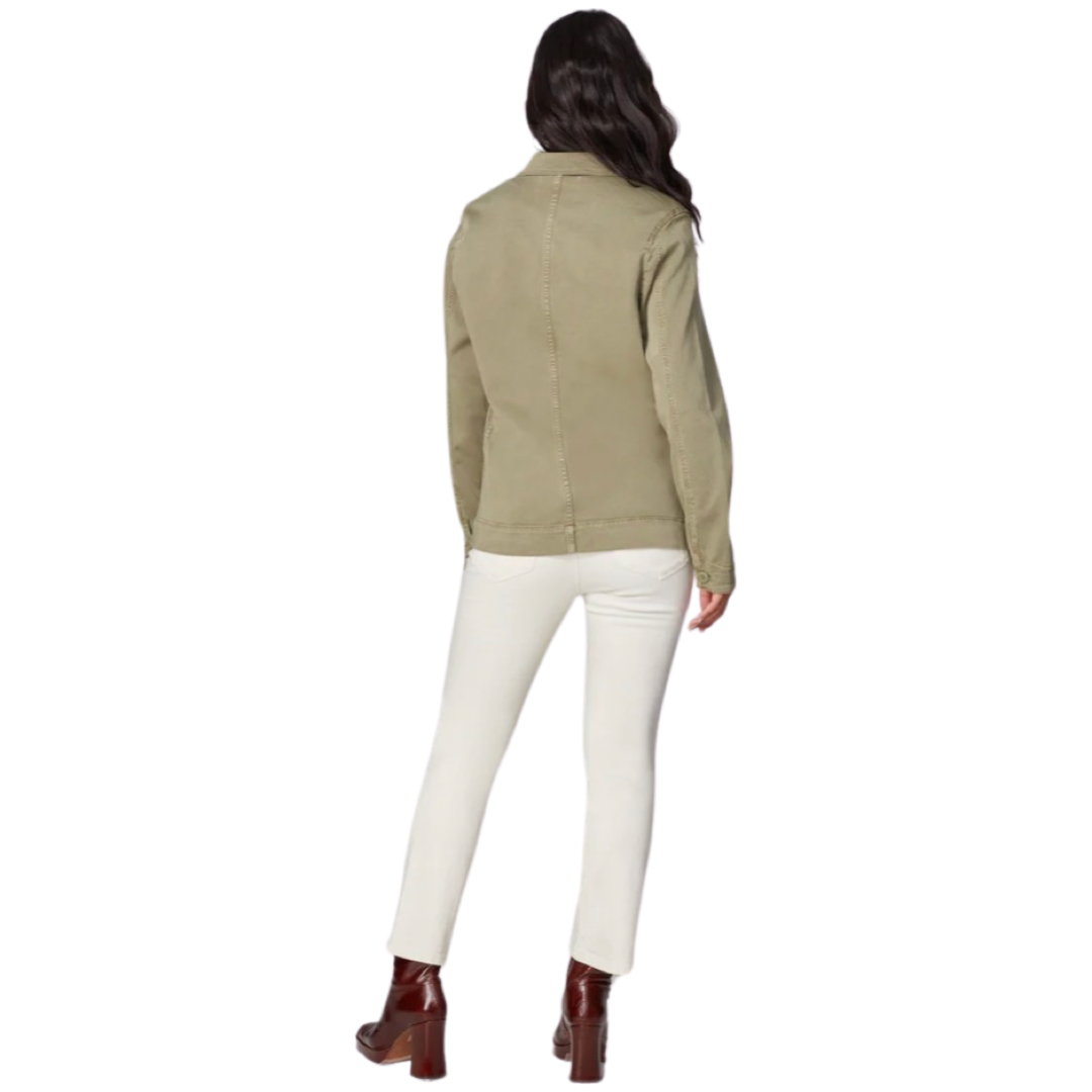 Apparel- Lola Jeans Nili Utility Jacket Deep Khaki