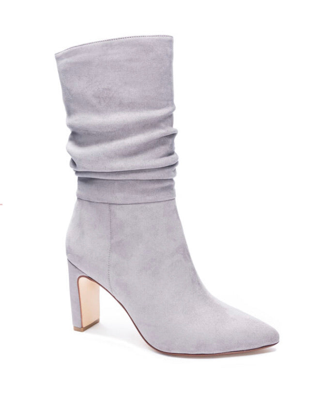 Boots- Chinese Laundry Kipper Bootie Gray