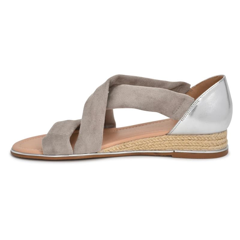 Shoes- Vintage Havana Pia Light Gray Sandal